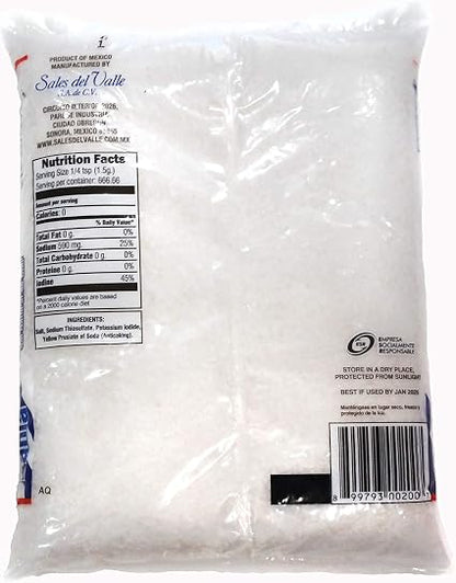 Sal Bahia Iodized Sea Salt Coarse Crystal 1Kg