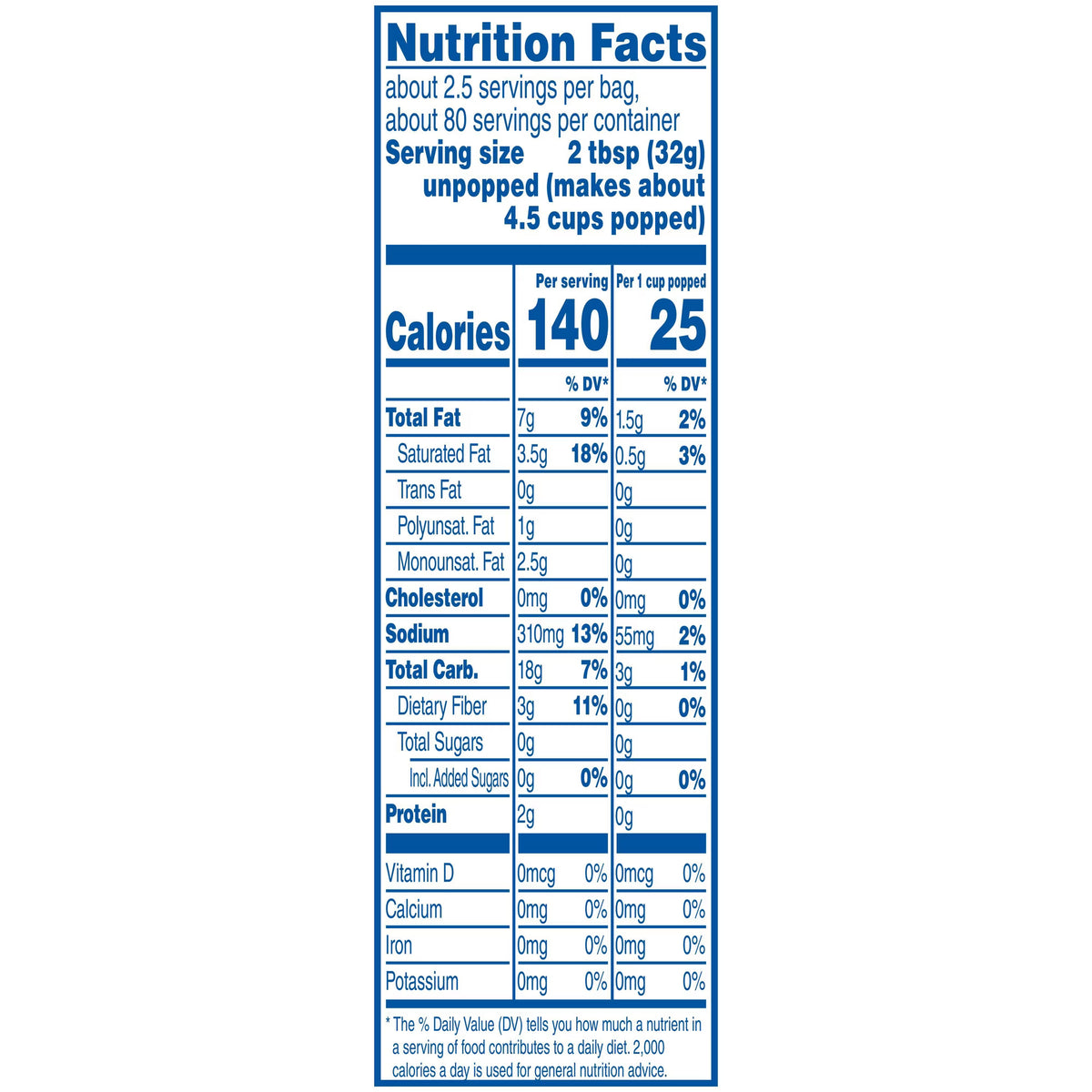 ACT II Butter Lovers Microwave Popcorn 78g(2.75 oz)32 pk