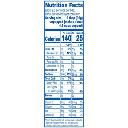 ACT II Butter Lovers Microwave Popcorn 78g(2.75 oz)32 pk