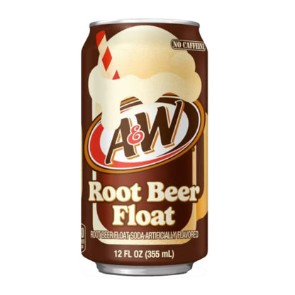 A&W Root Beer Float Soda 355ml(12oz)