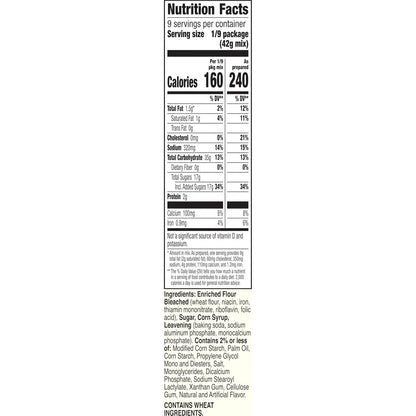 Betty Crocker Cake Mix-Super Moist-Vanilla 375g(13.25oz)