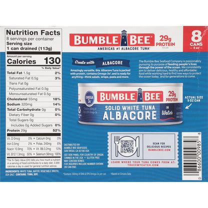 Bumble Bee Solid White Albacore in Water 142g(5oz)