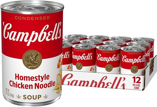 Campbells Condensed Chicken Noodle Soup 298g(10.5Oz)