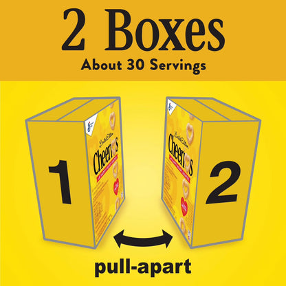 Cheerios Toasted Whole Grain Oat Cereal 2pak 1.1kg(40.7oz)