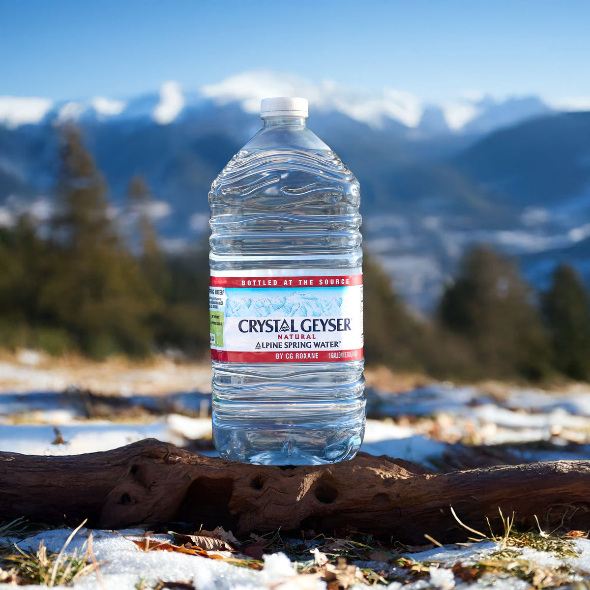 Crystal Geyser Alpine Spring Water 3.78L (1Gal ) x 6btl