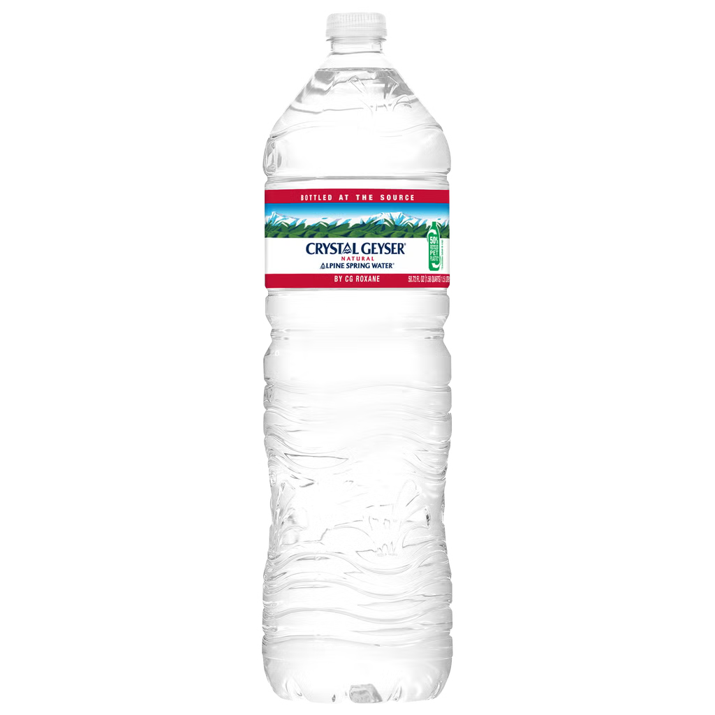 Crystal Geyser Alpine Spring water 1.5L(50.72fl oz) x 12btl