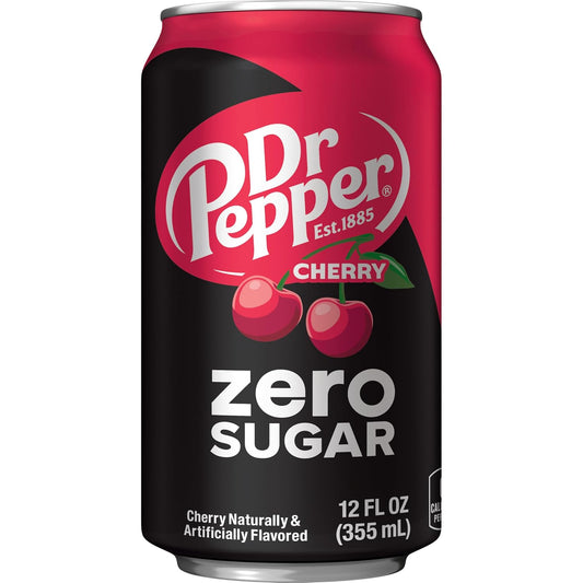 Dr Pepper Cherry Zero 355ml(12oz)