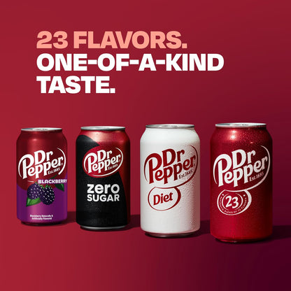 Dr Pepper Blackberry Soda 355ml(12oz)