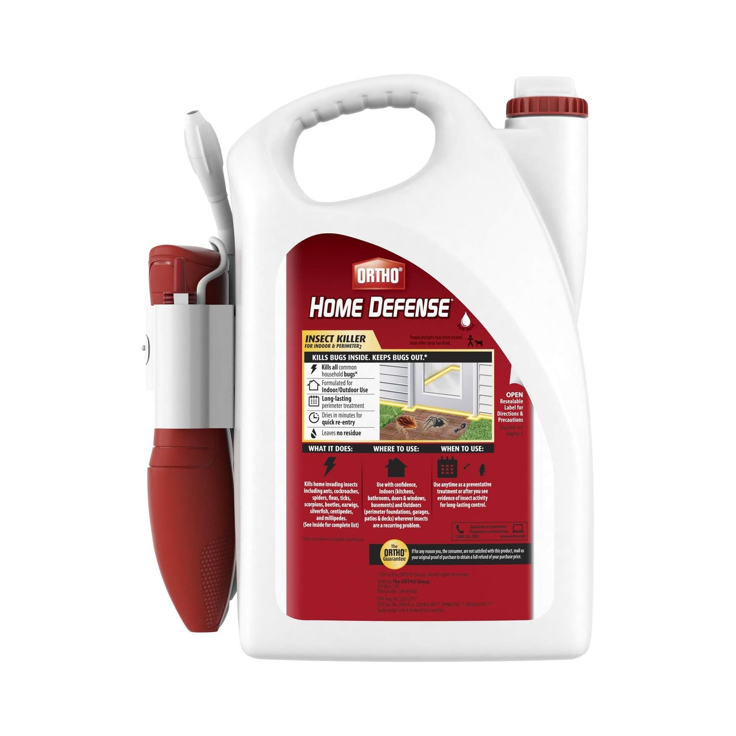 Ortho Home Defense Insect Killer Spray Bottle – 5L
