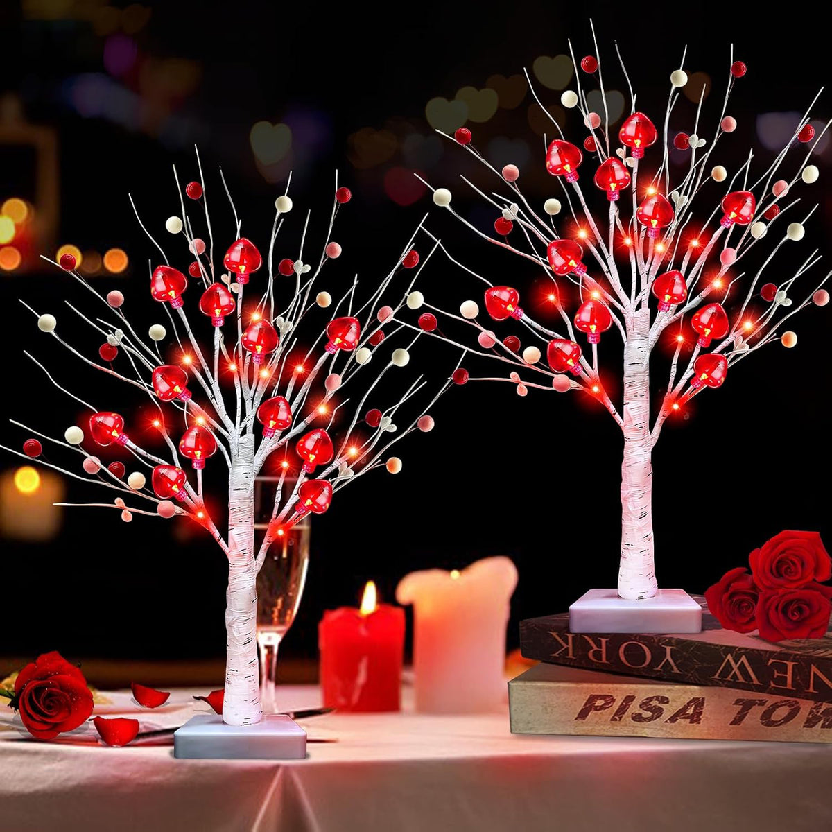 Prelit & Timer - Valentines Day Decorations