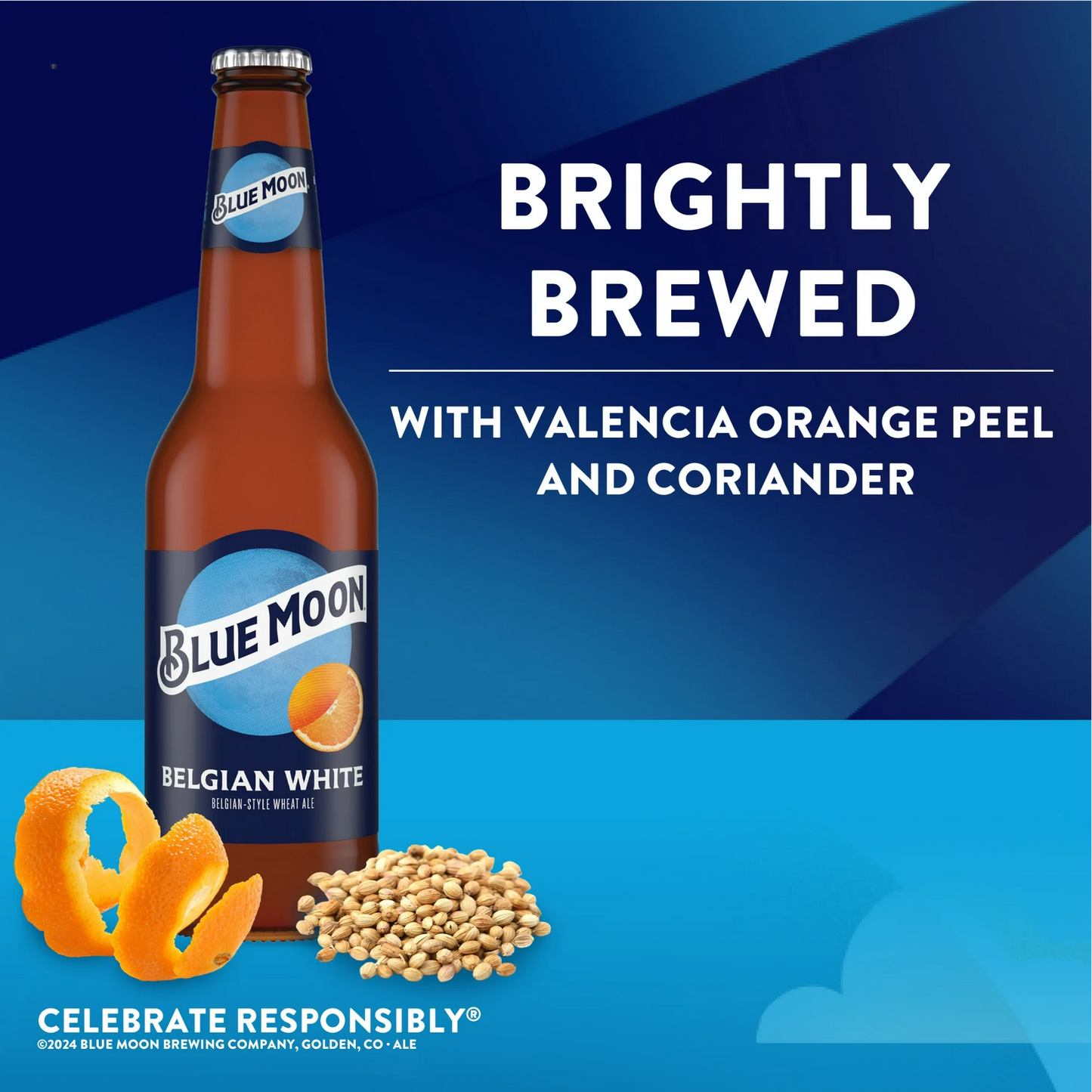 Blue Moon Belgian White Wheat Ale – 355 mL