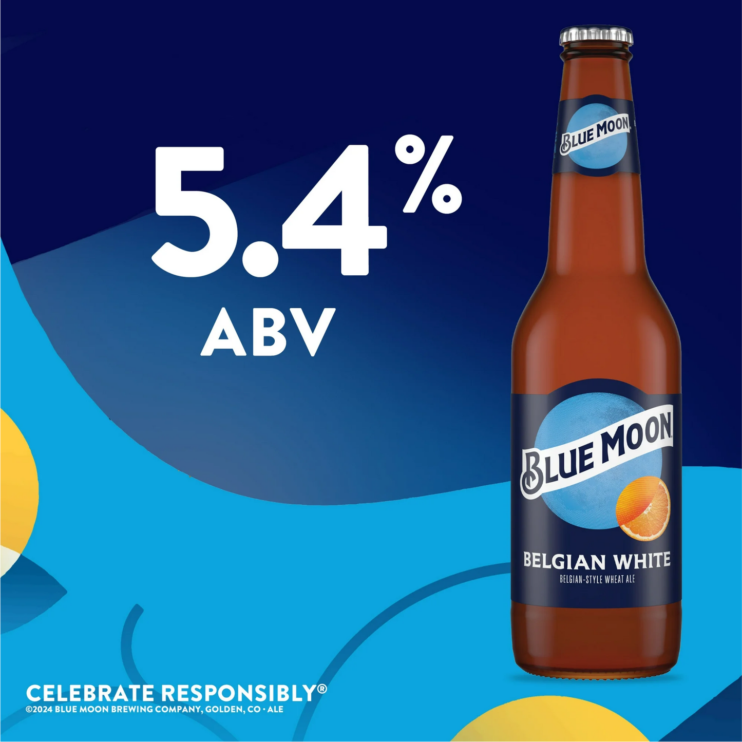 Blue Moon Belgian White Wheat Ale – 355 mL