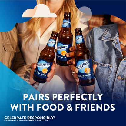 Blue Moon Belgian White Wheat Ale – 355 mL