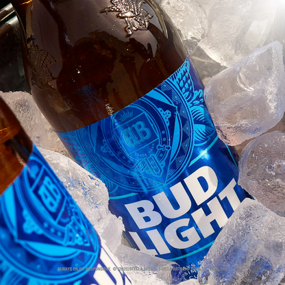 Bud Light American Lager Beer, Aluminum Bottle – 473 mL, 12 ct
