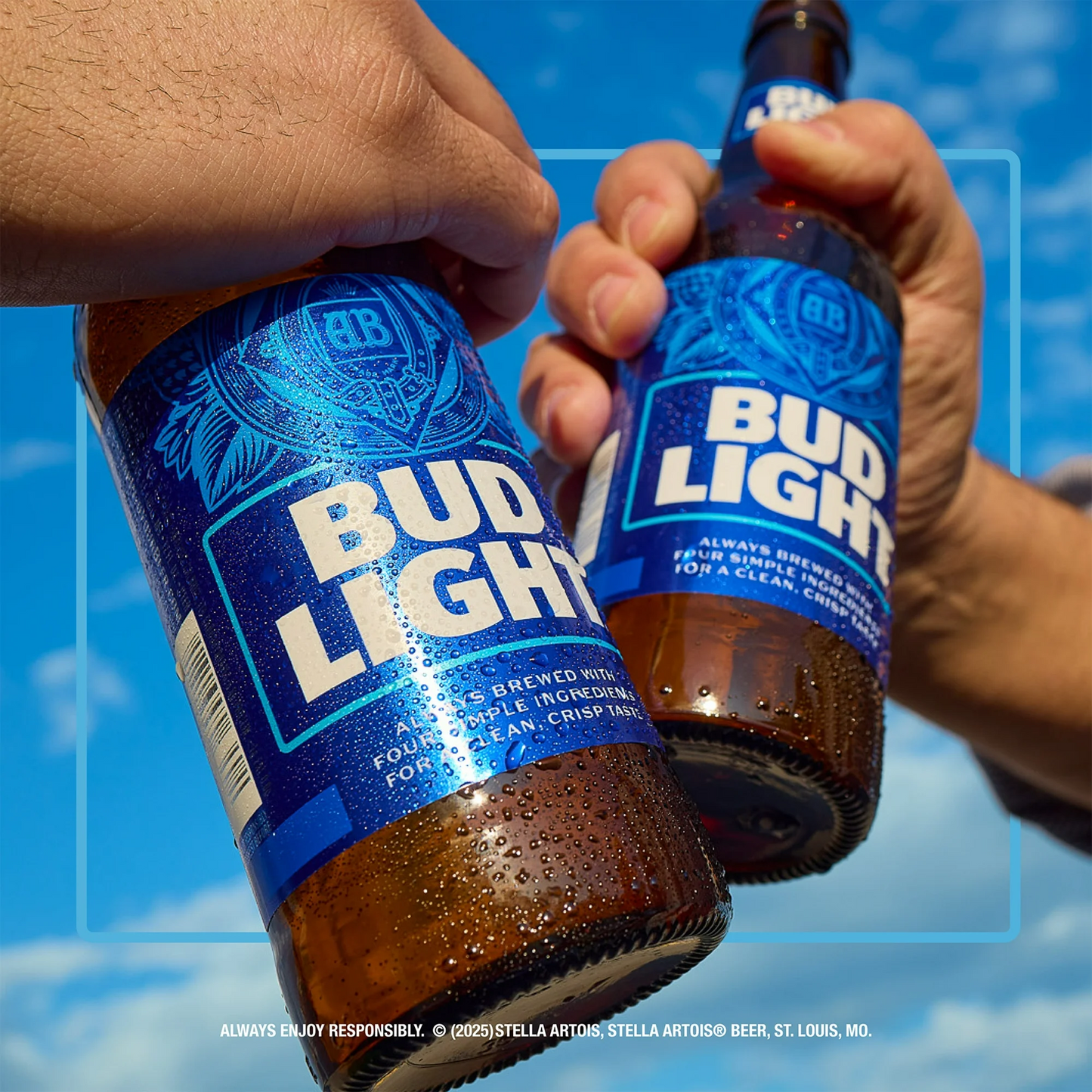 Bud Light American Lager Beer, Aluminum Bottle – 473 mL, 12 ct