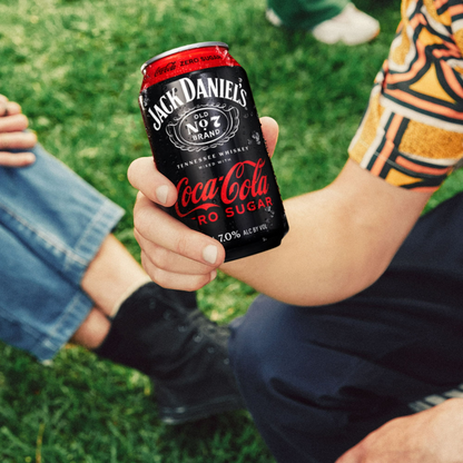 Jack Daniel's Tennessee Whiskey & Coca Cola Zero Cocktail – 355 mL