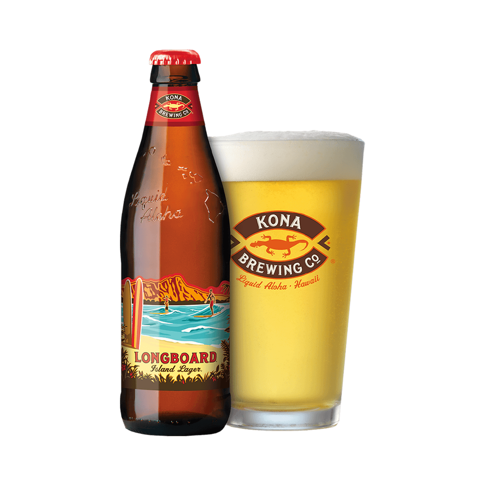 Kona Longboard Island Lager Beer – 355 mL