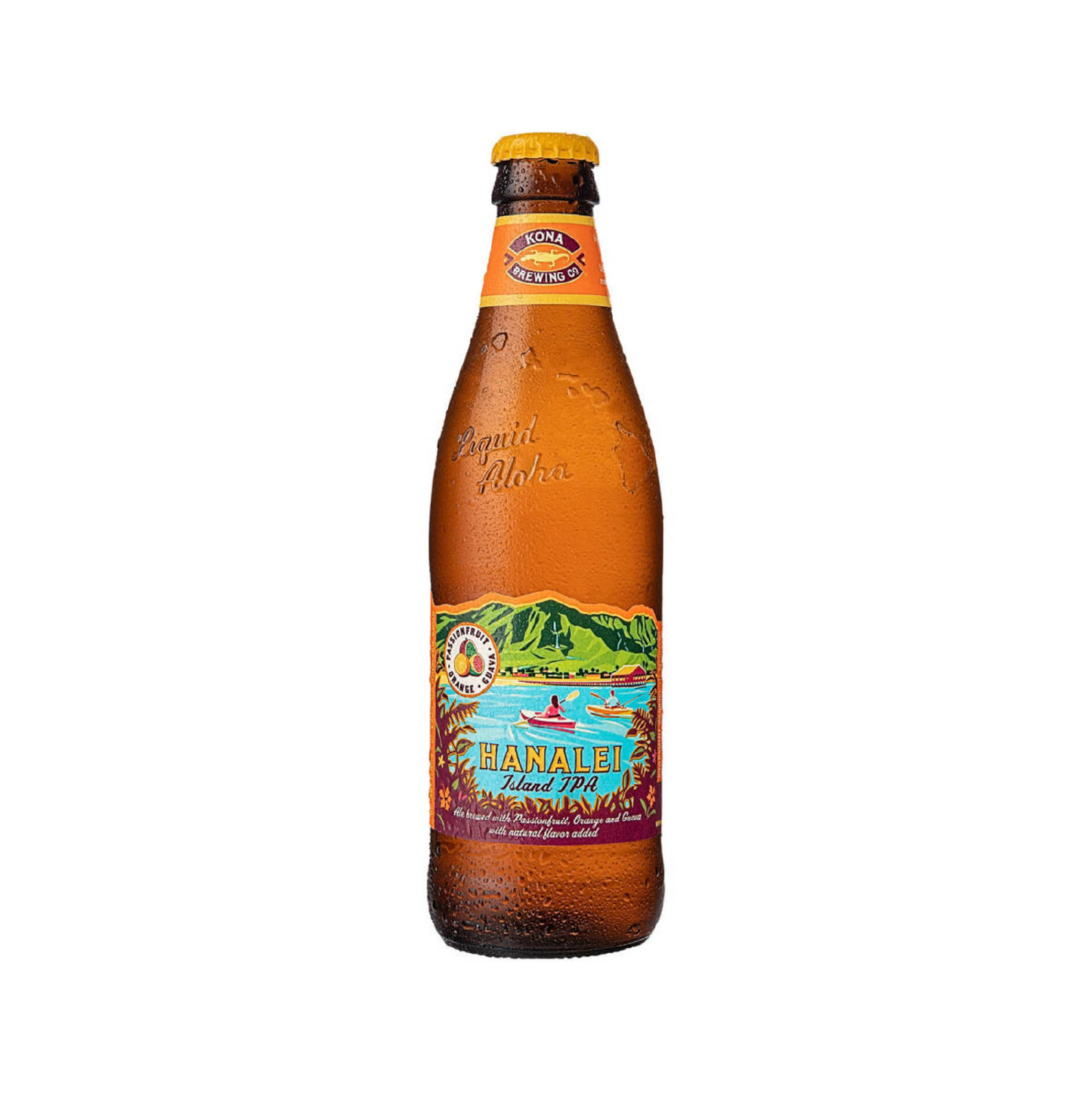 Kona Hanalei Island IPA Beer – 355 mL, 6 ct