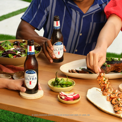 Michelob Ultra Superior Light American Lager Beer, Aluminum Bottle – 473 mL