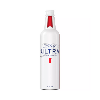 Michelob Ultra Superior Light American Lager Beer, Aluminum Bottle – 473 mL