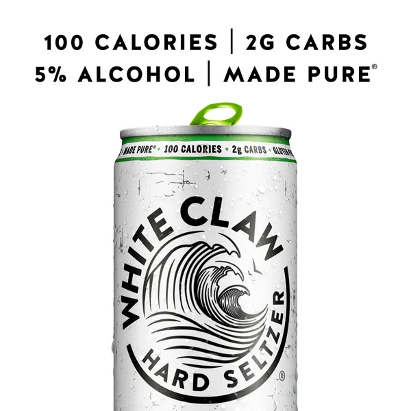 White Claw Hard Seltzer Green Apple – 355 mL