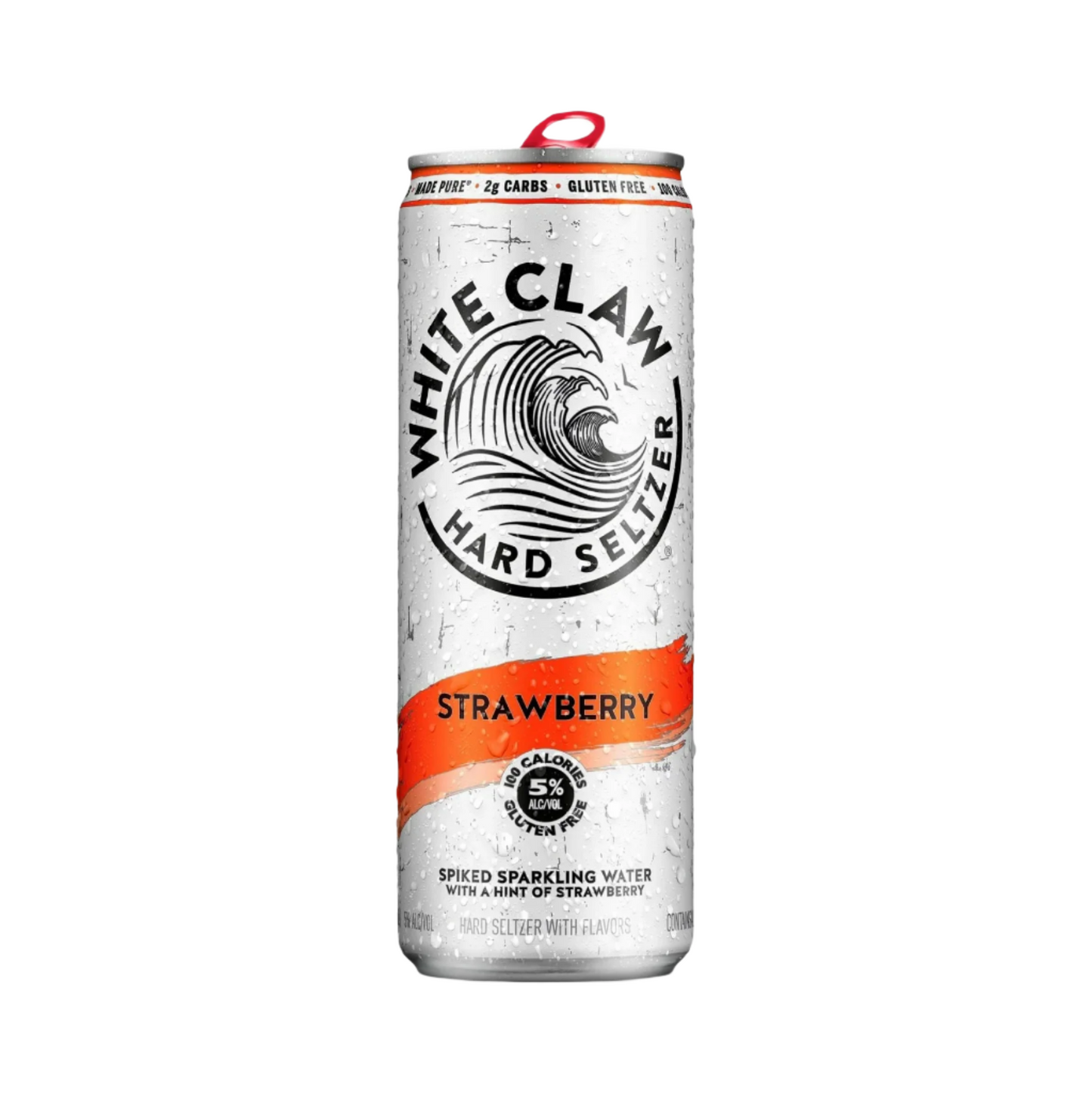 White Claw Hard Seltzer Strawberry – 355 mL