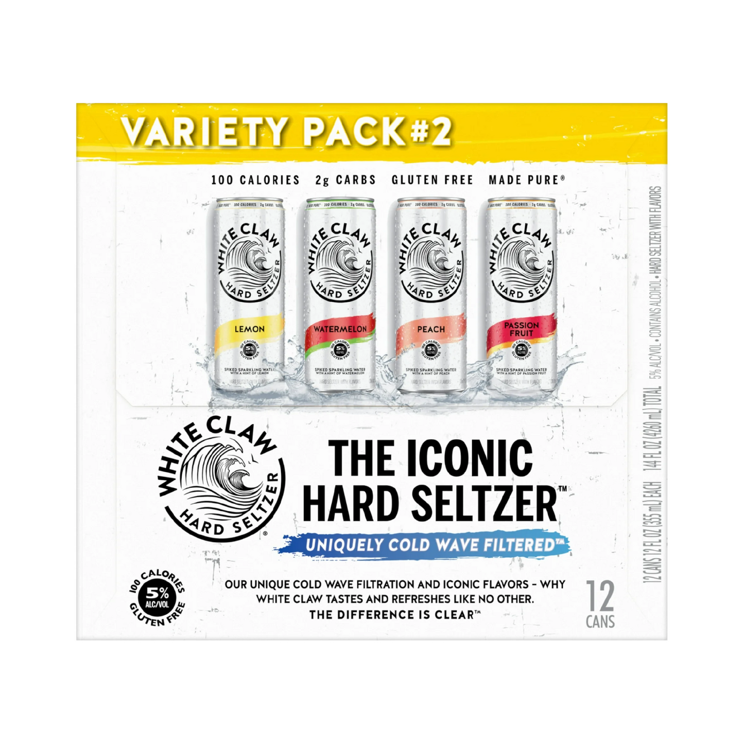 White Claw Hard Seltzer Variety Pack #2 – 355 mL, 12 ct