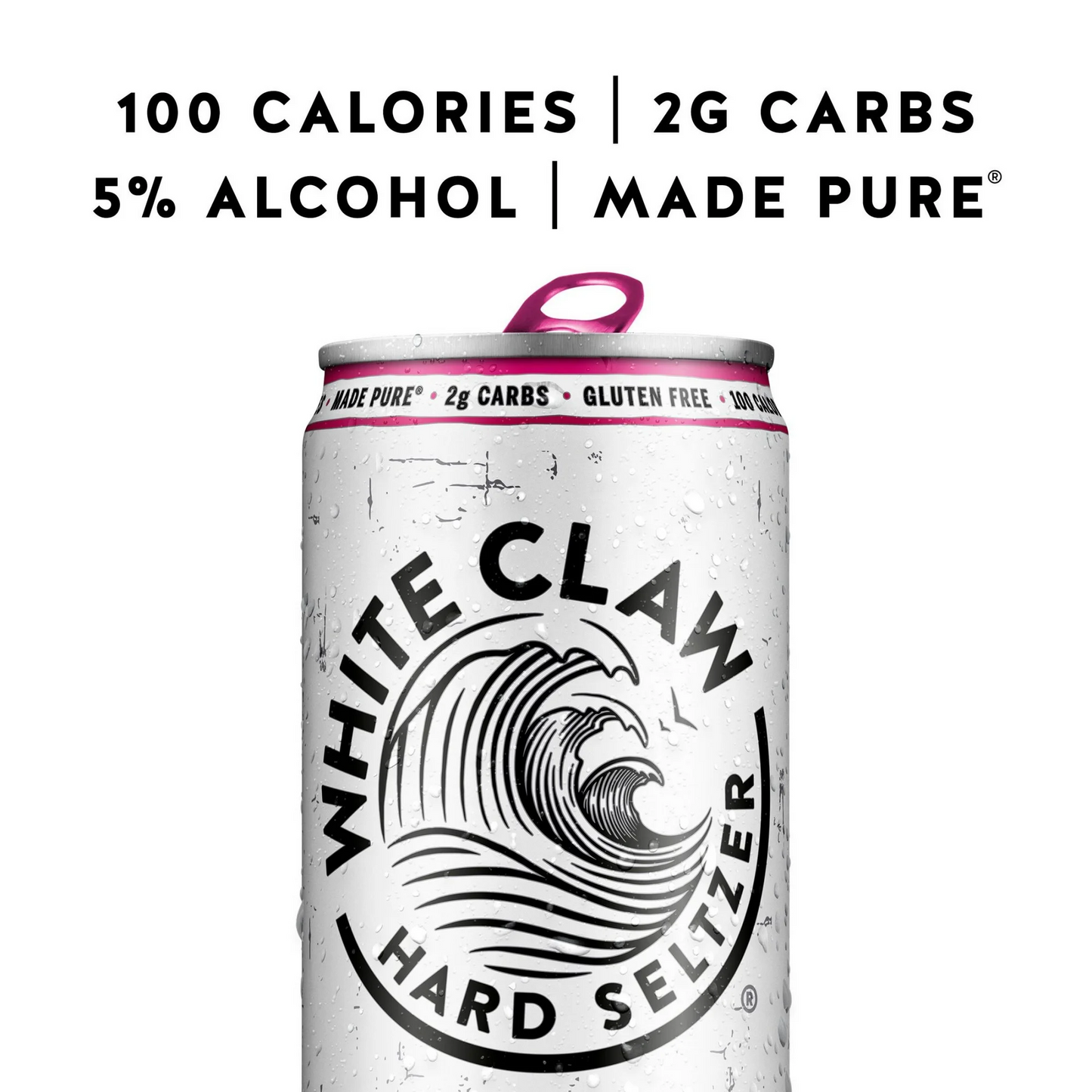 White Claw Hard Seltzer Black Cherry – 355 mL