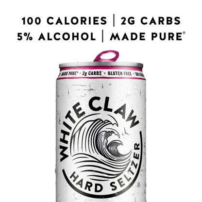 White Claw Hard Seltzer Black Cherry – 355 mL