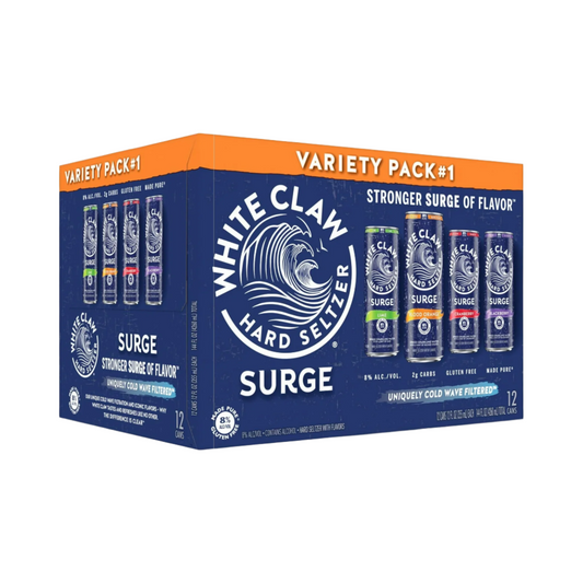 White Claw Surge Hard Seltzer Variety Pack #1 – 355 mL, 12 ct