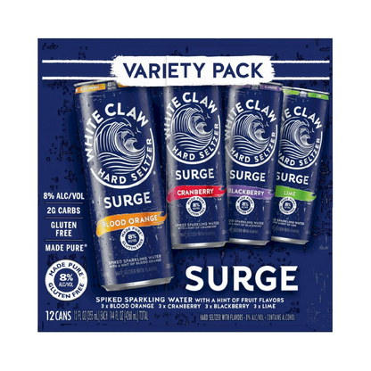 White Claw Surge Hard Seltzer Variety Pack #1 – 355 mL, 12 ct