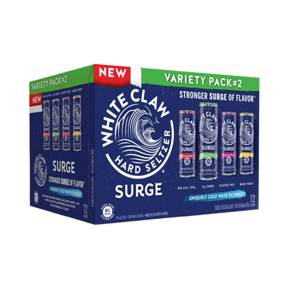 White Claw Surge Hard Seltzer Variety Pack #2 – 355 mL, 12 ct