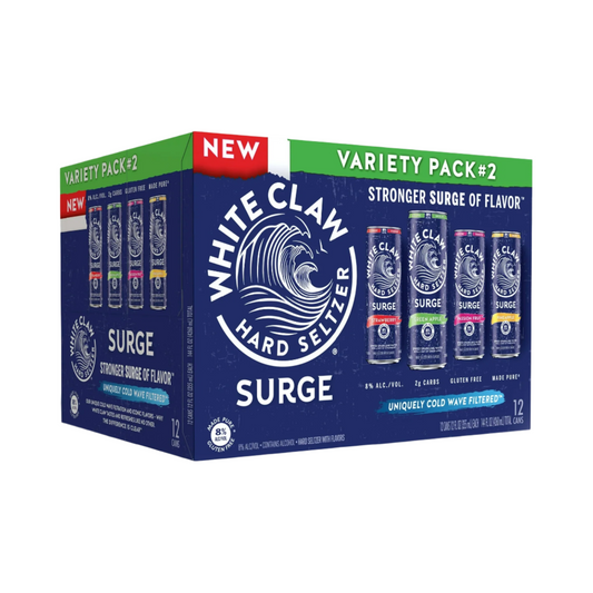 White Claw Surge Hard Seltzer Variety Pack #2 – 355 mL, 12 ct