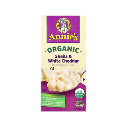Annie's Organic Shells & White Cheddar – 170 g 6 oz
