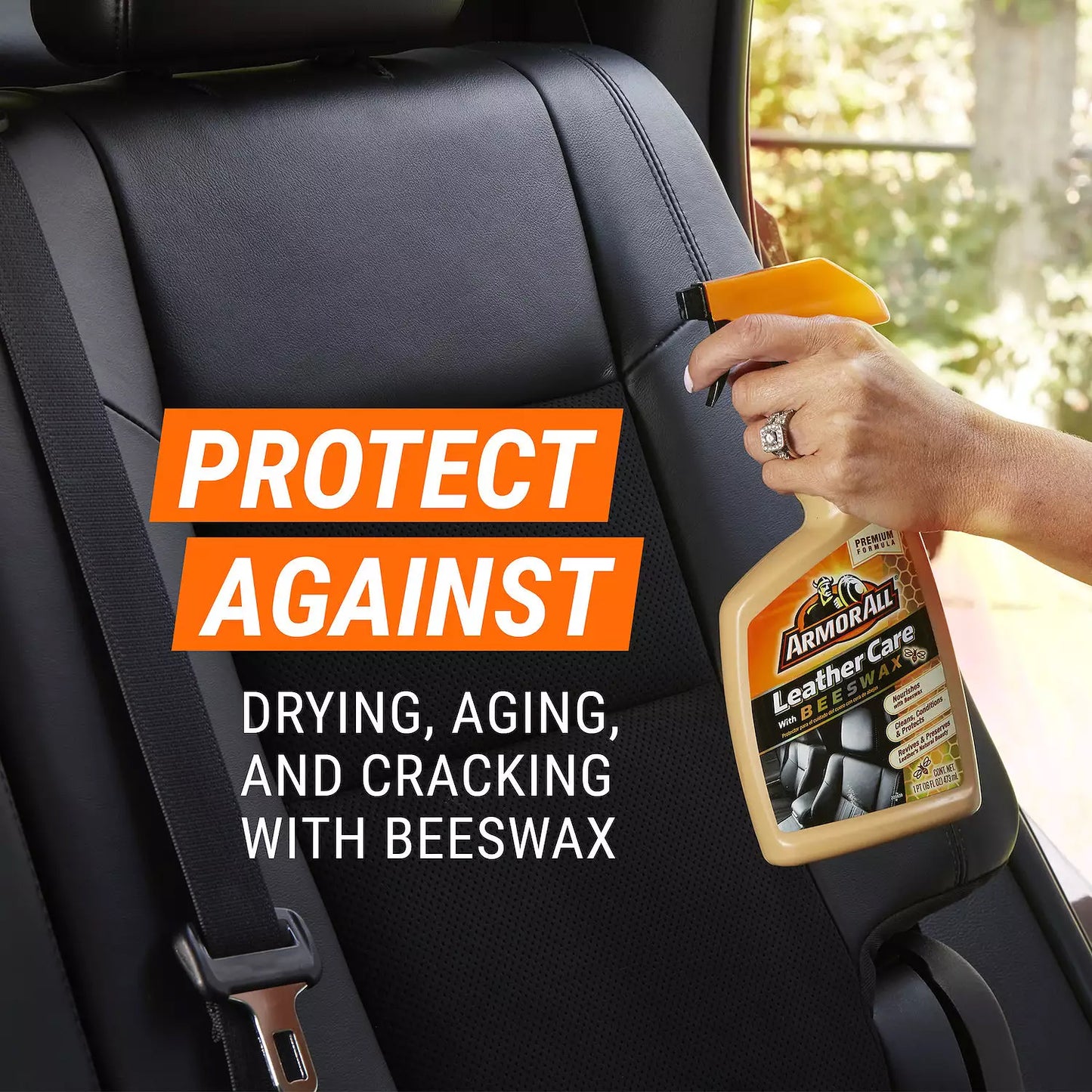 Armor All Leather Care With Beeswax – 473 mL