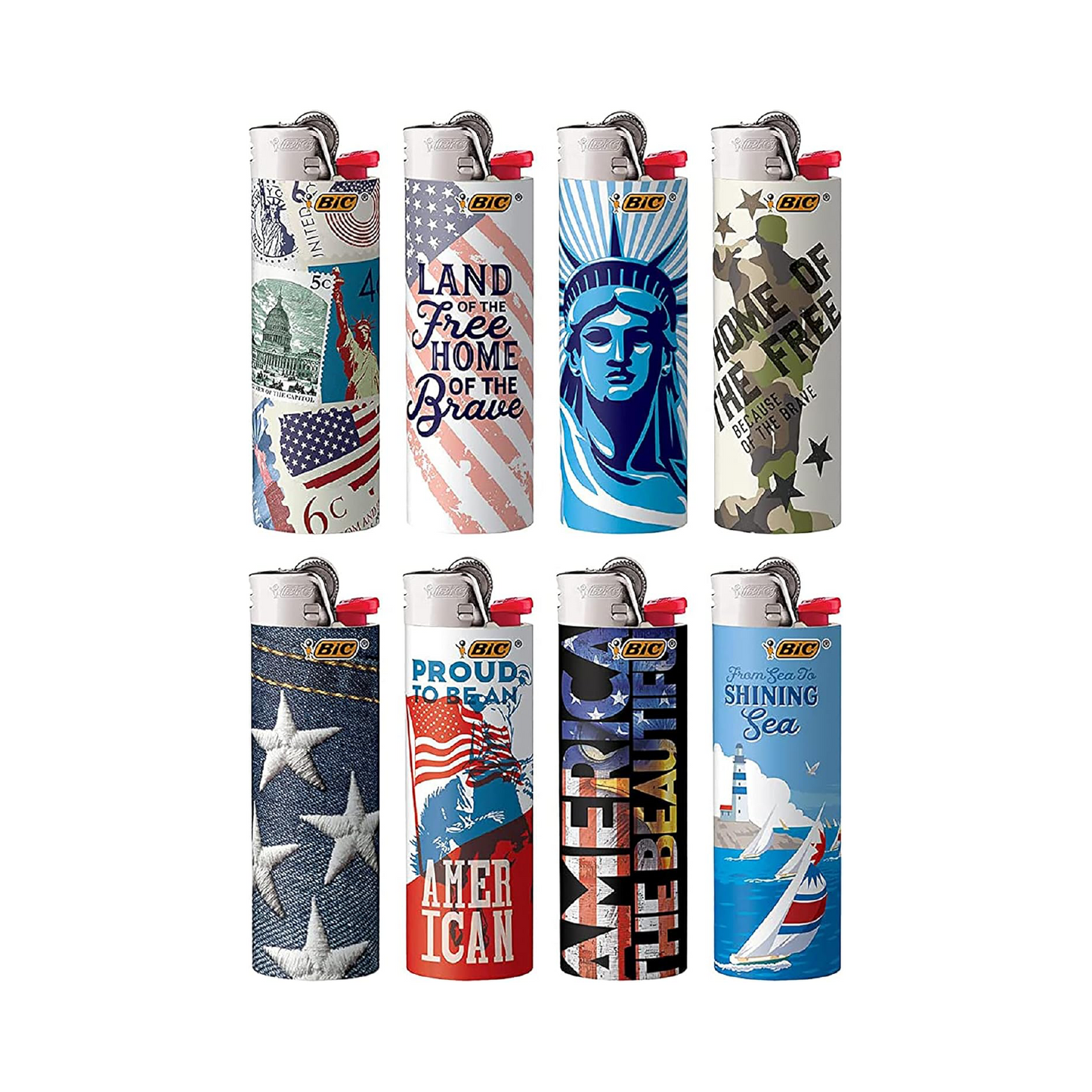 Bic Lighter – Americana Edition