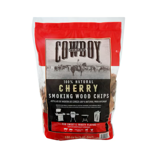 Cowboy 100% Natural Cherry Wood Chips - 180 cu.in