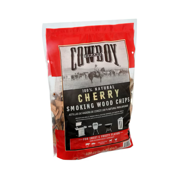 Cowboy 100% Natural Cherry Wood Chips - 180 cu.in