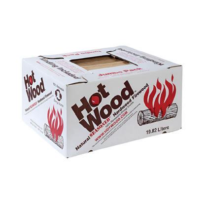 Hot Wood Natural Hardwood Firewood - 19.82 L
