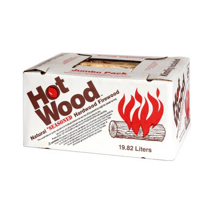 Hot Wood Natural Hardwood Firewood - 19.82 L