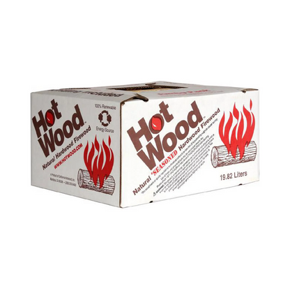 Hot Wood Natural Hardwood Firewood - 19.82 L