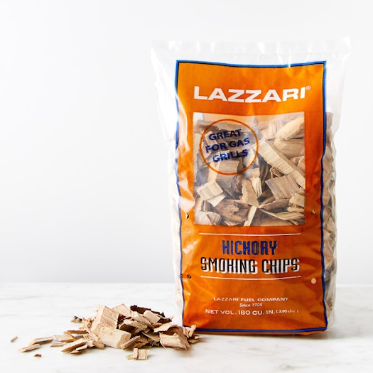 Lazzari Hickory Smoking Wood Chips - 180 cu.in