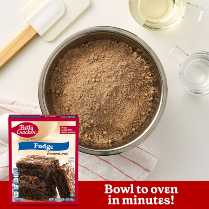 Betty Crocker Fudge Brownie Mix – 462 g