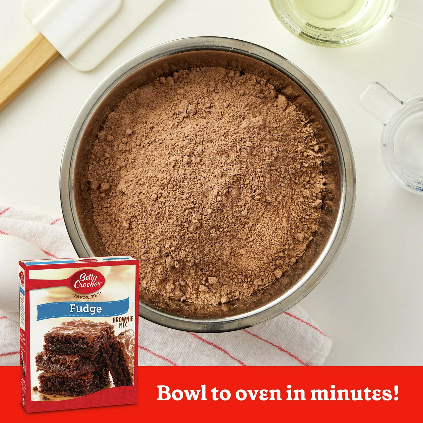 Betty Crocker Fudge Brownie Mix – 519 g