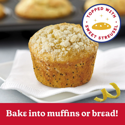 Betty Crocker Lemon Poppy Seed Muffin & Quick Bread Mix – 411 g