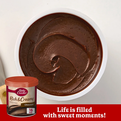 Betty Crocker Rich & Creamy Chocolate Frosting – 453 g