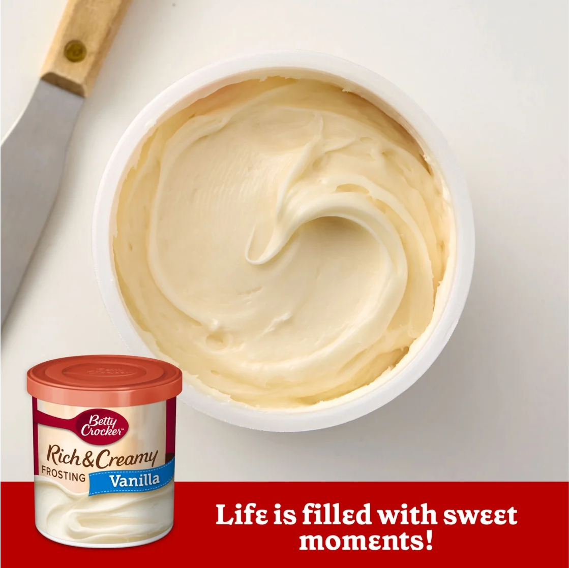 Betty Crocker Rich & Creamy Vanilla Frosting – 453 g