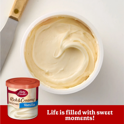 Betty Crocker Rich & Creamy Vanilla Frosting – 453 g