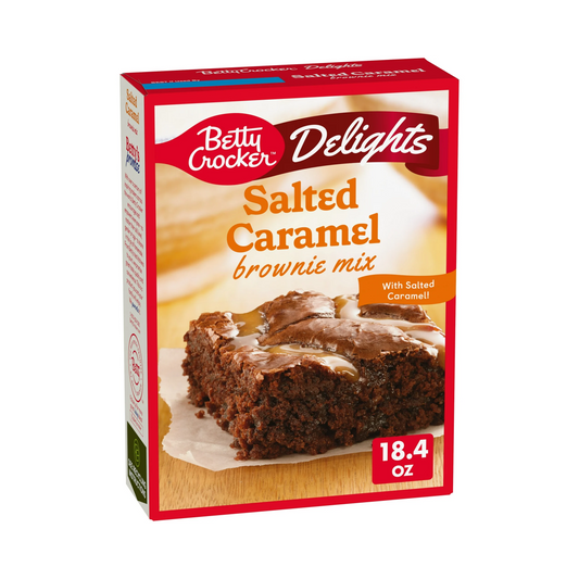 Betty Crocker Salted Caramel Brownie Mix – 521 g