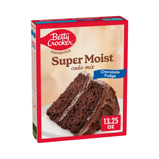 Betty Crocker Super Moist Chocolate Fudge Cake Mix – 375 g
